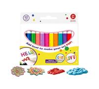 3D Painting Pen, 12 Pieces Colorful Quick-Drying DIY Craft Bubble Kit | 12 Pieces Colorful Quick-Drying DIY Craft Bubble Kit with 3D Painting Pen designed for children school classroom daycare part