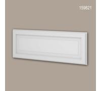 3d panneau mural Profhome 159821 Lambris mural Panneau acoustique Panneau de porte Élément décoratif style Néo-Classicisme blanc 0,75 m2