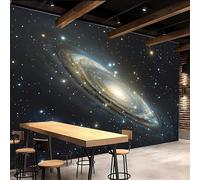 3D Panoramique Murale 300x210cm Nébuleuse Cosmique papier peint chambre enfant Galaxie Mystérieuse Ensemble de panneaux muraux toile à l’huile, sans raccord, parfait pour couloir ou entrée