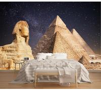 3d Papier Peint Intissé Sphinx Panoramique Photo Poster Mural 300x210 Pyramides De Gizeh DéCoration Revetement Murale Fresque Pour Salon Et Chambre à Coucher Chambre D'Enfant Couloir Restaurant 1f158