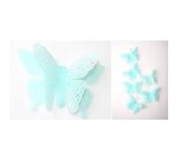 3D Papillon Autocollants Lumineux Art Vinyle Stickers Muraux Decal Mural Home Decor DIY D G