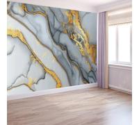 3D Photo Murale Texture de Marbre Dégradé Papier Peint Personnalisé, pour Salon et Chambre Luxe Élégant Murales, Fresque Home Decor 500 x 280 cm (L x H) Peinture Fresque Fond d'écran d'affiche