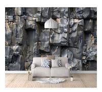 3D Photo Self-adhesive Wallpaper Mural Poster Wall Art Sticker Decoration boulders 100x70cm Pictures for Living Room Bedroom Office Corridor Dining Children
