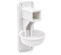 3D Prest Lot de 2 Supports Perchoir Anti-Poux pour Poulailler | Bac à Huile Intégré, Fixation par Vis, Réutilisable