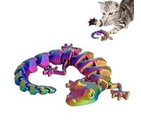 3D Print Animals, Flexible Joint Figures, Articulated Lizard Models with Motion, Kids Multi Joint Toys with Display, Educational Accessory, Creative Table Decoration for Boys Girls Pets Collecting