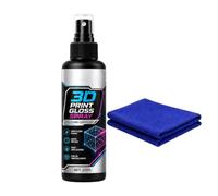 3D Print Gloss Spray for Models, 60ml Quick-Drying Brightening Solution | Clear 3D Print Protector - Fingerprints & Dust Proof, Miniatures Sealant for Hobbyists Designers Professionals