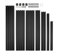3D Print Parts Black Anodized Blind Joints 350MM HFSB5-2020 Extrusion Frame Kit For Voron 2.4, Black, Gold, Green(Black)