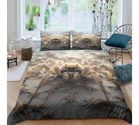 3D Printed Araignée Quilt Cover, Microfibre Duvet Cover Fermeture Éclair