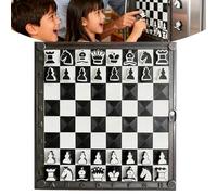 3D-Printed Chess Magnet with Turn Indicator, Fridge-Mountable Mini Chess Set, Fun Game Refrigerator Magnets for Kitchen Breaks, Gift for Chesses Lovers & Home Décor Fans(1pc)