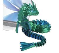 3D Printed Dragon Fidget Toys 3D Printed Movable Flexible Joints | Articulated Movable Rotatable Joints, Flexible Fidget Toy, Ornament Model for Boys, Girls, Kids, Teens, Children, Friends,