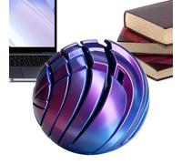 3D Printed Fidget - Gear Sphere Toy, Sensory Desk Ornament with Smooth Rotating Mechanics, Silent Spin Hand Exercise Tool, Ideal for Workplace Study Breaks Long Travel Commutes