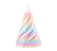 3D Printed Fidget Toy - Impossible Cone Pyramid Illusion Sculpture, Interlocking Passthrough Geometric Model Stress Relief Desk Decor Ideal for Kids Adults Home Workplace Study Play Display