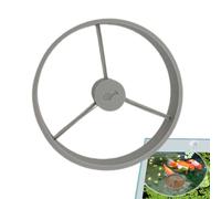 3D Printed Floating Fish Feeding Ring for Ponds and Aquariums - 2.56-inch Round Floating Food Feeder Circle | Premium ABS Freshwater & Saltwater Betta Fish Feeding Station for Tanks
