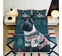 3D Printed Noir Blanc Points Abstraits Drap-Housse Microfiber Doux Facile à Laver Décor Chambre Location Hôtes 90x200x25cm