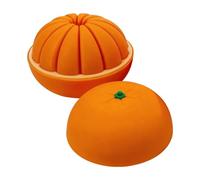 3D Printed Orange Toy - Realistic Decor Fidget Model, 3D Printed Desk Toy for Stress Relief, Creative Gift for Kids Adults Boys Girls, Home Office Decoration Stocking Stuffer