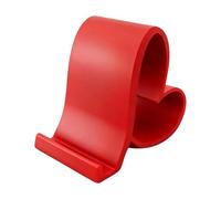 3D Printed Phone Stand - Non Slip Device, Stable Desktop Dock with Decorative Design Feature, Hands Free Gadget, Viewing Accessory, Compact Support Tool for Improving Mobile Usage Comfort at Home