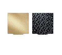 3D printed plate, Plaque de construction en acier à ressort Double face lisse, Compatible avec la feuille PEO PEI 310x310, Texture de lit magnétique for CR10 CR10S,parts(PEO-PEI with base)