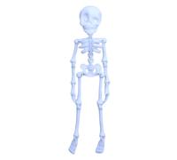 3D Printed Poseable Skeleton & Skull Magnets, Posable Fridge Magnets,Mini Articulated Fridge Magnet with Movable Joints Magnetic Decorations for Halloween, Office, Or Locker Gecorations