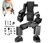 3D Printed Robot Figure - Versatile Unique Movable Action Figure, Changeable Flexible 3D Printed Set for Painting, Articulated Joints, DIY Assembly for Friends Photography Props Desktop Decoration