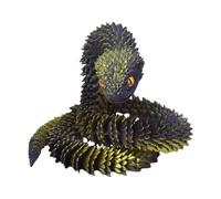 3D Printed Snake - Polylactic Acid Articulated Fidget Toys | 2.5 Ft Realistic 3D Printed Snake Ornament for Birthday Easter Basket Desk Decor Home Collectibles