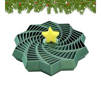 3D Printed Spiral Star Toy with Handle | Christmas Star Radish Tower Fidget Decor,Hexagon Honeycomb Expanded Sensory Fingertip Fidget Toy, Christmas & Birthday Gift for Teens