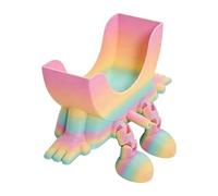 3D Printed Sponge Holder - Quirky Pedestal for Organizing | with Ventilation Slotted Base & Novelty Character Figure for Home, Apartment, Kitchen Sink and Bathroom