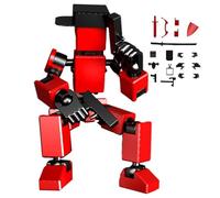 3d Printed Toys - Versatile Unique Movable 3d Robot Action Figure | Fidget Sensory Models, Fun Novelty Items, Changeable Flexible Printed Action Figures Set for Painting, Friends, Photography Props