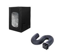 3D Printer Dust Cover, Boîtier d'imprimante 3D avec Interface de ventilateur d'extraction, accessoires ignifuges 750x650x550mm,parts(Suit)