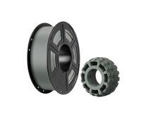 3D Printer Filament, Plastique Flexible du matériel 1kg/Roll 1.75mm d'imprimante 3D de Filament de TPU,for 3D Printers(1KG Grey)