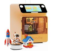 3D Printer for Kids, Safe for Children, imprimante 3D, STEM Learning Mate, Wi-FI & App Control, Compatible with PLA Filament, Weekly Update Toy Library, Touch Screen, Easy Setting