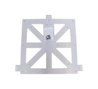 3D Printer Heated Bed， Chariot de lit CNC en alliage d'aluminium de 5mm, Compatible avec l'imprimante 3D Anycubic Kobra S1/S1C-pièce de rechange de mise à niveau de précision Carrie,for Bed Carriaget