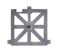 3D Printer Heated Bed， Chariot de lit CNC en alliage d'aluminium de 5mm, Compatible avec l'imprimante 3D Anycubic Kobra S1/S1C, pièce de rechange de mise à niveau de précision,for Bed Carriaget