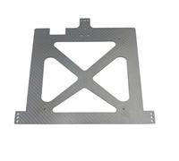 3D Printer Heated Bed， Compatible avec l'imprimante 3D Anycubic Kobra S1/ S1C, Kit de mise à niveau du chariot de lit CF CNC en Fiber de carbone de 4mm S1,for Bed Carriaget