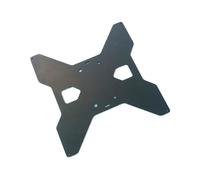 3D Printer Heated Bed， Tarantula - plaque de Support chauffante en aluminium, chariot en Y, anodisé noir argent, Compatible for imprimante HE3D/3D,for Bed Carriaget(1pcs)