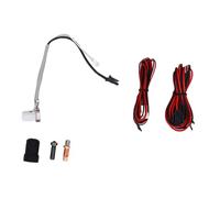 3D Printer Hotend Kit, 60W 0.4mm Mouth Diameter Hardened Steel Nozzle, Ceramic Heating Ring, 3D Printer Hotend Kit Replacement for Voron, 360℃ Fast Heating Low Thermal Conductivity