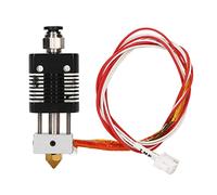 3D Printer Hotend Kit for Anet ET4 / ET4 Pro | 24V 40W Heating Tube & 0.4mm Brass Nozzle | High - Temp Extruder Replacement (- 40℃ to 260℃) | Aluminum Block with Heat Sink