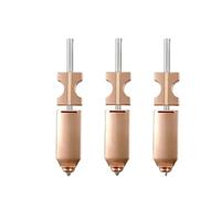 3d printer nozzle, Buse bimétallique, Compatible avec les buses Hotend en acier inoxydable améliorées Flashforge AD5X(4PCS-2446-Mix)