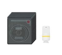 3D Printer parts Upgraded black Filament Vacuum Bag PLA ABS PETG Filament Storage ryer Safekeep Humidity Resistant Sealing Bags(5 Bags-Auto Pump)