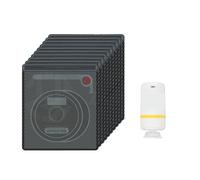 3D Printer parts Upgraded black Filament Vacuum Bag PLA ABS PETG Filament Storage ryer Safekeep Humidity Resistant Sealing Bags(10 Bags-Auto Pump)