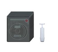 3D Printer parts Upgraded black Filament Vacuum Bag PLA ABS PETG Filament Storage ryer Safekeep Humidity Resistant Sealing Bags(5 Bags-Manual Pump)