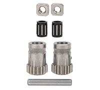 3D Printer Pulley Kit High Quality Improved Reliability Easy Installation Btech Prusa i3 MK2/MK3 Clone Wire Feeding Wheel Accessories