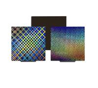 3D printers accessory, Lit PEO texturé lisse en acier à ressorts magnétiques, 310x320mm, for Ender 3 Max/Ender 3 max Neo/Kobra Plus,for parts(H5H with magentic)