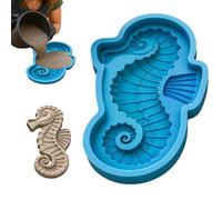 3D Printing Molds, Concrete Stepping Stone, Sea Mould, Garden Path Decor | Reusable Sea-Themed Moulds for Outdoor Patio, Yard, Backyard - Perfect for Adults, Family, Christmas Crafts & Walkways