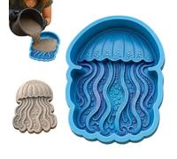 3D Printing Molds, Concrete Stepping Stone, Sea Mould, Garden Path Decor | Reusable Sea-Themed Moulds for Outdoor Patio, Yard, Backyard - Perfect for Adults, Family, Christmas Crafts & Walkways