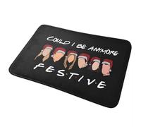 3D Puis-Je être Plus Festif Paillassons Antidérapants Tapis de Sol Coussin Moquette pour entrée Cuisine Tapis de Repos - 40x60cm