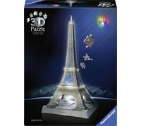 Puzzle 3D 216 pièces Tour Eiffel illuminée