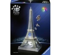 3D puzzle Iconics : tour Eiffel - avec lumière 12008024 RAVENSBURGER - 3D Puzzle Iconics Eiffelturm - mit Licht 216 Teile 1 pc(s)