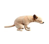 3D Realistic Pet Shape Plush Pillow, Funny Pooping Dog Stuffed Plush Toy | Novelty Gag Gift For Kids & Adults, Soft Stress Relief Plush Cushion, Unique Home Office Prank Decor