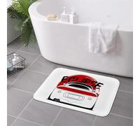 3D Red Non-Slip Doormat Floor Mat Carpet Rug for Kitchen Entrance Home Bedroom Footpad Mats-60x90cm