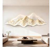 3D Relief LED Decorative Painting Plug-In Power Supply Wall Art Decor Modern Home Decor Landscape Wall Sculpture Sculptures Hanging Art For Living Room Office Corridor Entrance(Style-B,39.4*13.8 in)